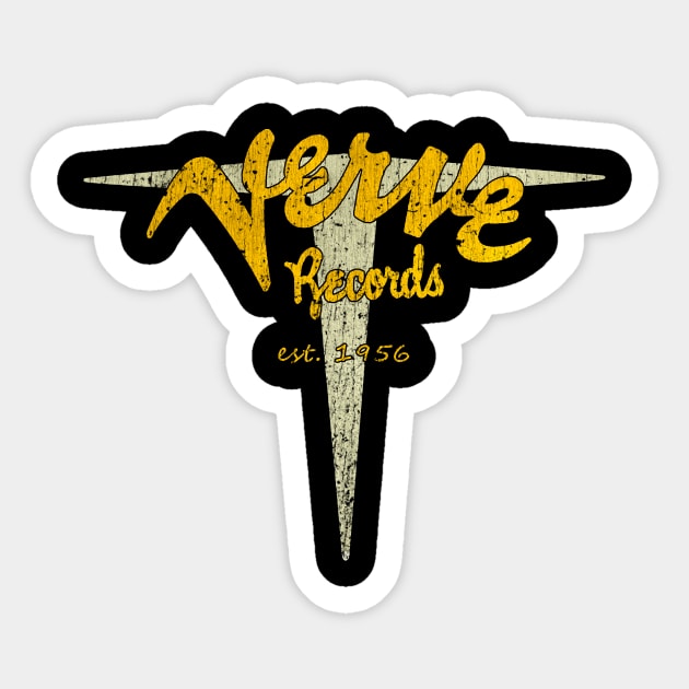 Verve Records 1956 Sticker by Yossh